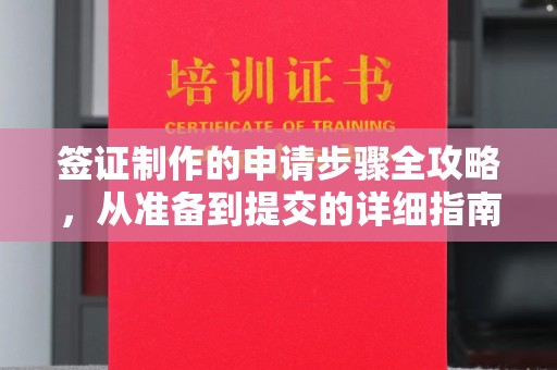 瑞安签证制作的申请步骤全攻略，从准备到提交的详细指南